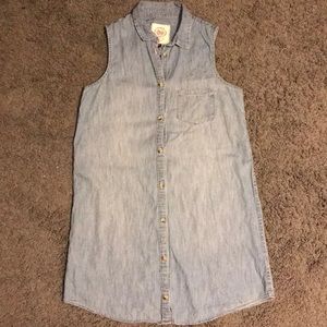 Woman’s shirt dress